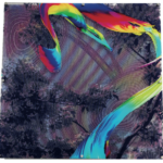 Cerezo (2021) -_Ink on aluminum dibond with methacrylate_ – 70 x 70 cm_- 1.265€