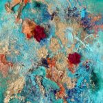 ABYSSAL Mixed Media on Canvas 55x45cm (750 €)