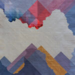 cordillera_2021_70x70_pintura acrilica sobre papel amate plegado_800eu_alta
