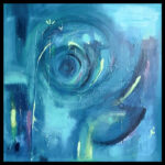 110, focus 100×100, acrylic on canvas