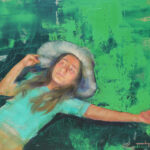 ELLA – Oil on panel – 36 X 28 CM – 750 EU