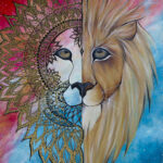 INNER.OUTTER-acrylic on canvas- 76.2cm x 101.6cm- 2150EU