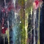 Looking at Infinity. Acrylic on canvas. 80 cm H x 60 m W Prize Dante Alighieri 2020 ArtNow.2020