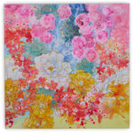 TOGETHER IN GLORY _Acrylic on Canvas, 90 x 90 cm__m